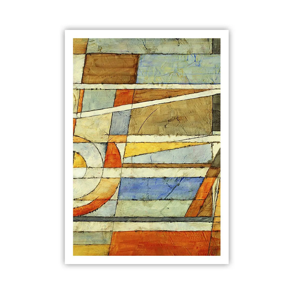 Plakát - Kubismus na stavbě - 70x100 cm