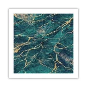 Plakát - Zlatá žíla - 50x50 cm