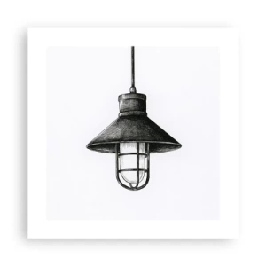 Plakát - Jako před lety… - 40x40 cm