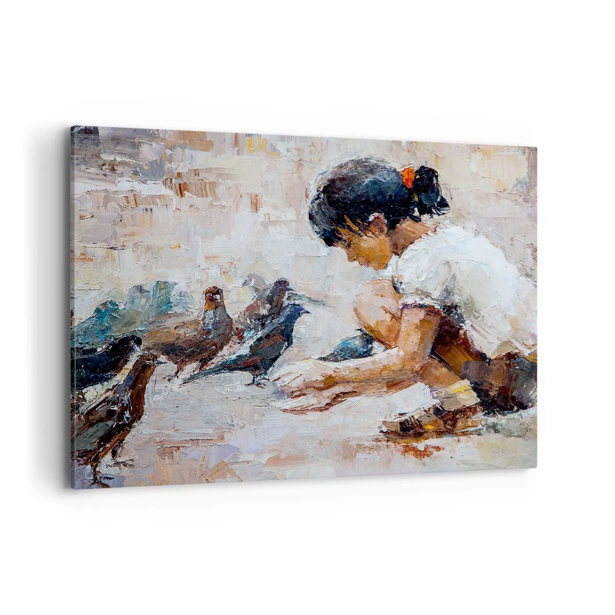 Obraz na plátně - Maličcí a nejmilejší - 100x70 cm