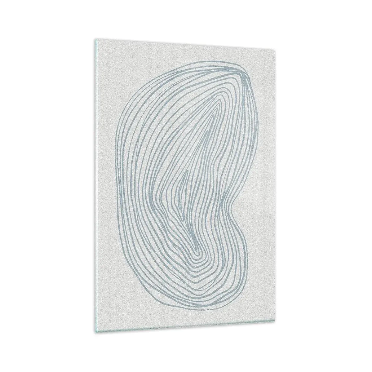 Obraz na skle - Úsměv kapky - 80x120 cm