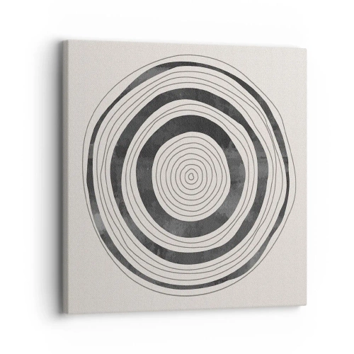 Obraz na plátně - Důležité je to, co je uprostřed - 30x30 cm