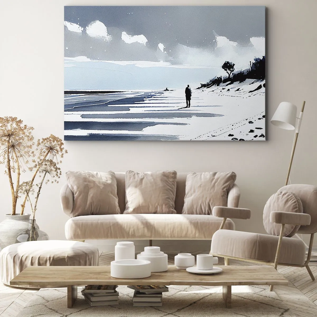 Obraz na plátně - O samotě - 70x50 cm