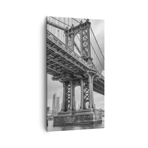 Obraz na plátně - Do srdce města - 45x80 cm