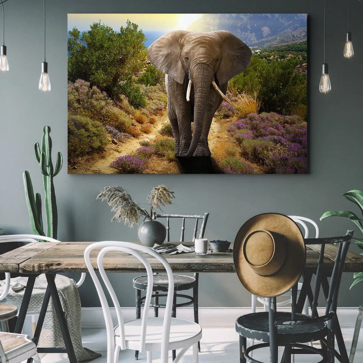 Obraz na plátně - Tak vypadal Ráj - 120x80 cm