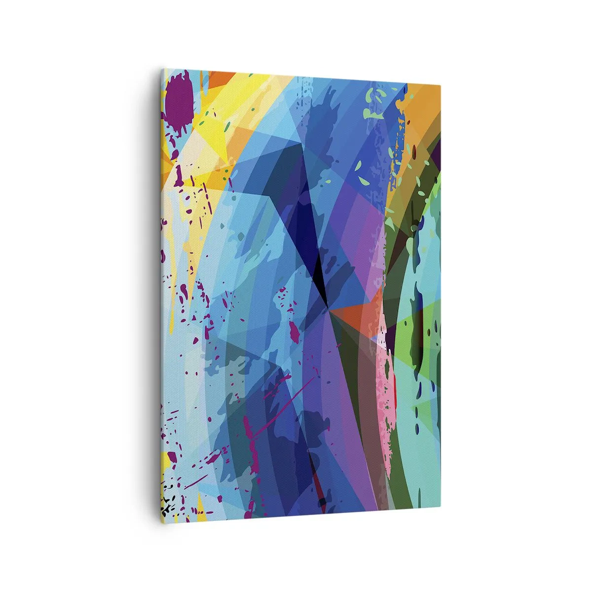 Obraz na plátně - Barevná závrať - 70x100 cm