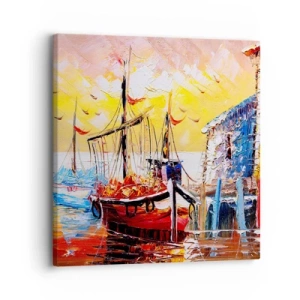 Obraz na plátně - Šťastný návrat - 30x30 cm