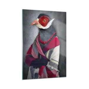 Obraz na skle - Co tady dělám?! - 50x70 cm