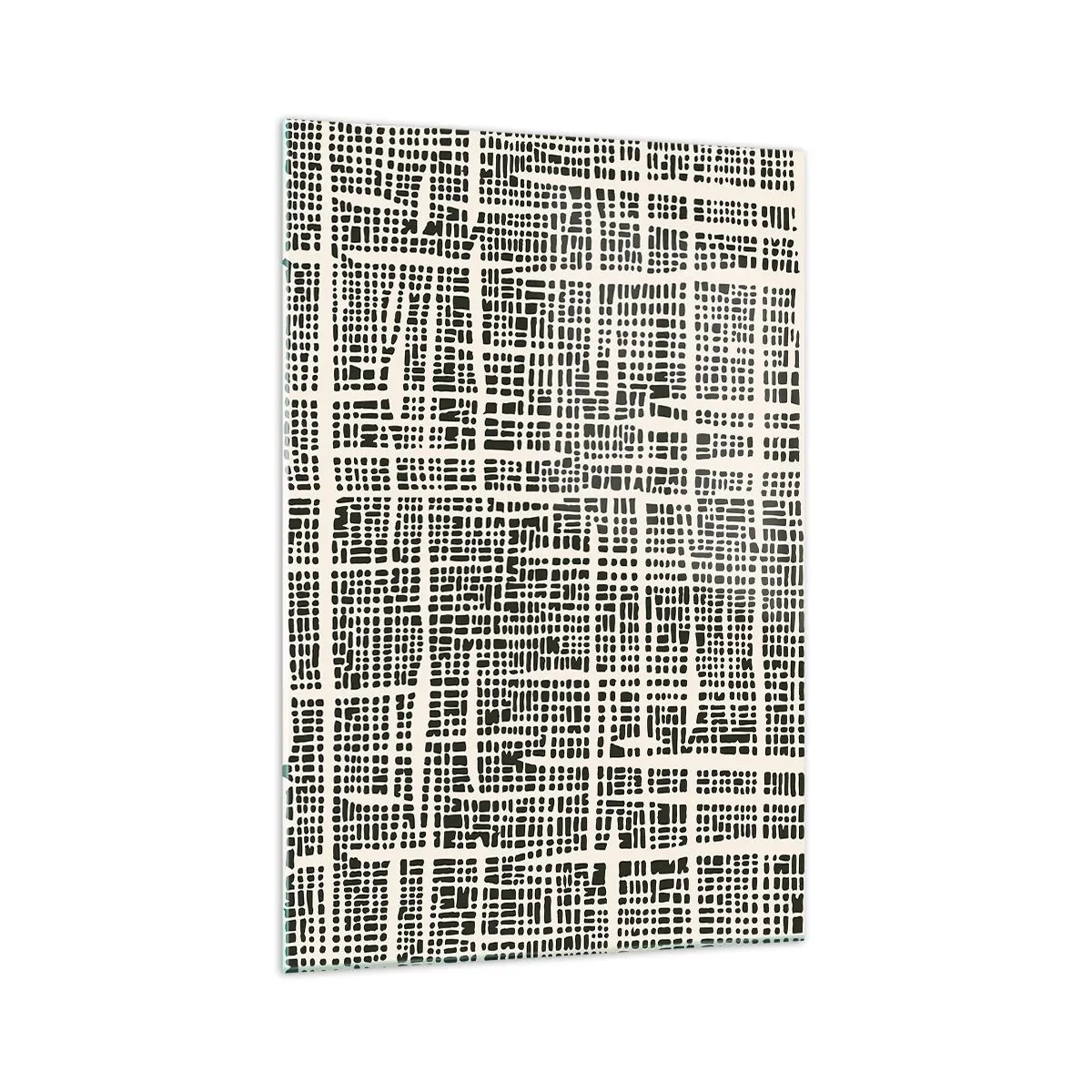 Obraz na skle - Tkaná kompozice - 70x100 cm