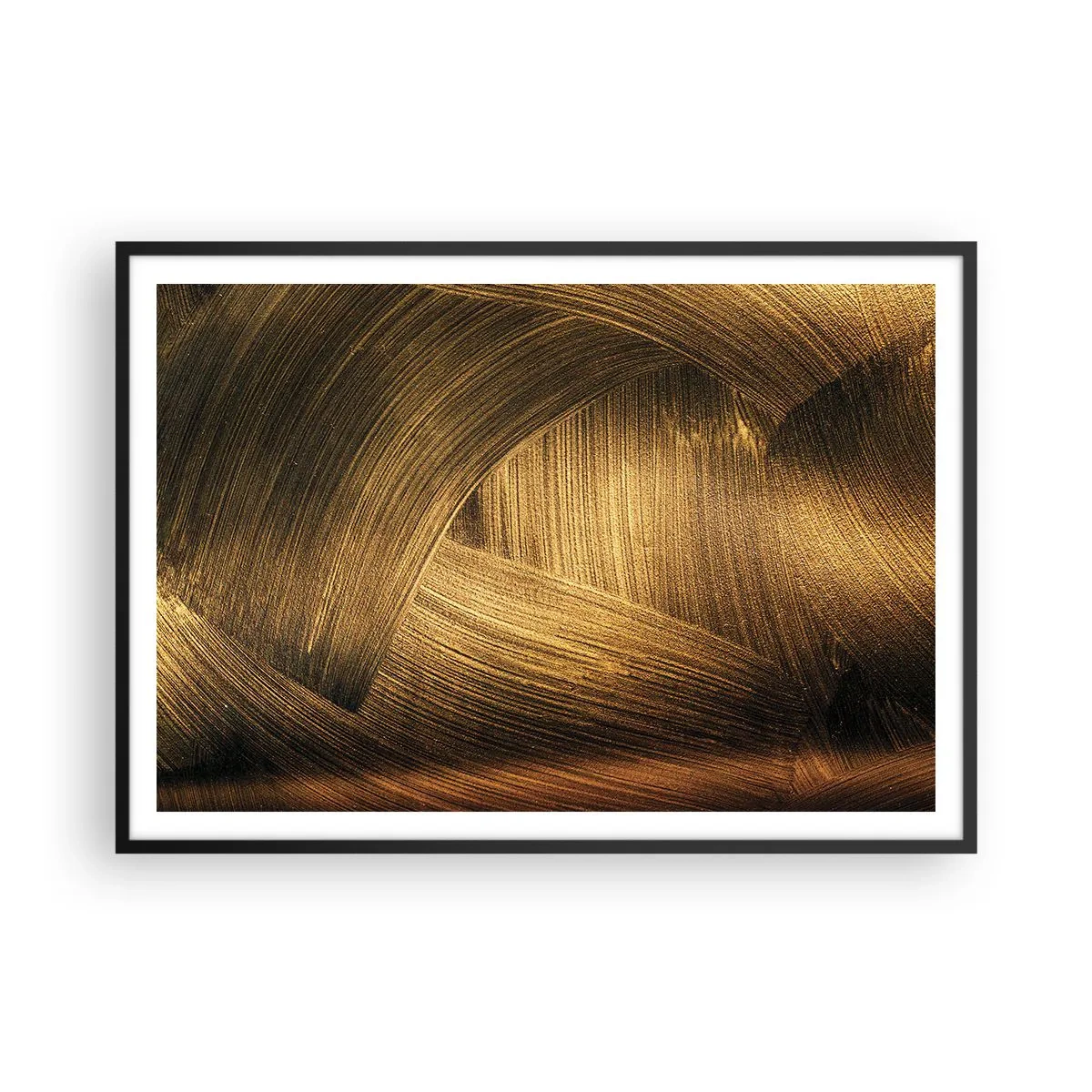 Plakát v černém rámu - Ve zlatém labyrintu - 100x70 cm