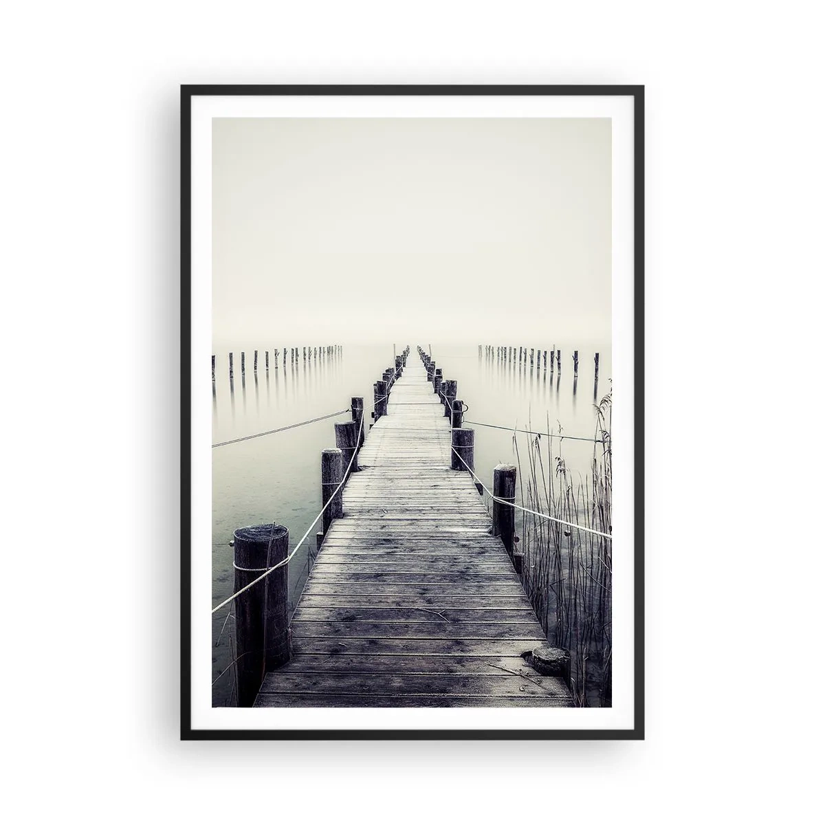 Plakát v černém rámu - Ponoř se do klidu - 70x100 cm