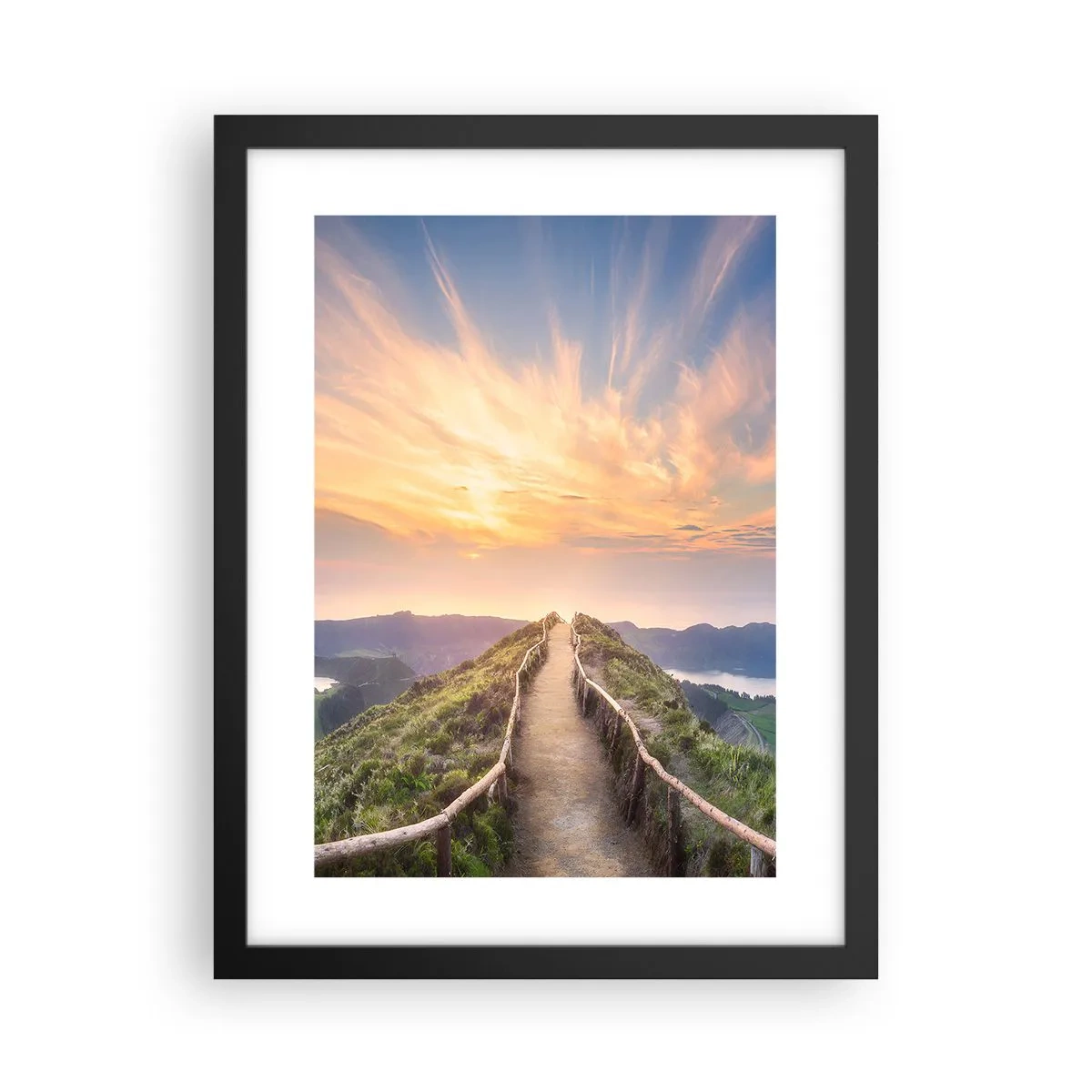 Plakát v černém rámu - Blízko nebe - 30x40 cm