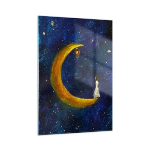 Obraz na skle - Volání světa - 50x70 cm