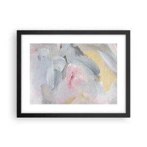 Plakát v černém rámu - V pastelovém světě - 40x30 cm