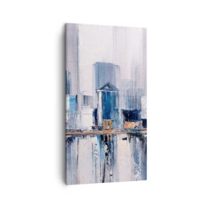 Obraz na plátně - Newyorská imprese - 45x80 cm