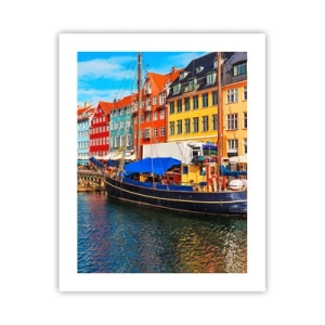 Plakát - Radostné nábřeží - 40x50 cm