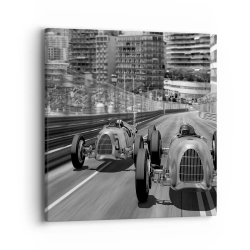 Obraz na plátně - Kdysi dávno v Monte Carlu - 40x40 cm