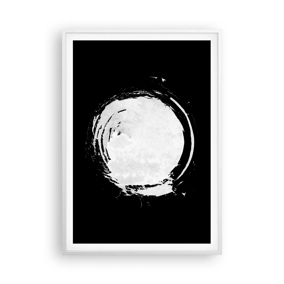 Plakát v bílém rámu - Správné řešení - 70x100 cm