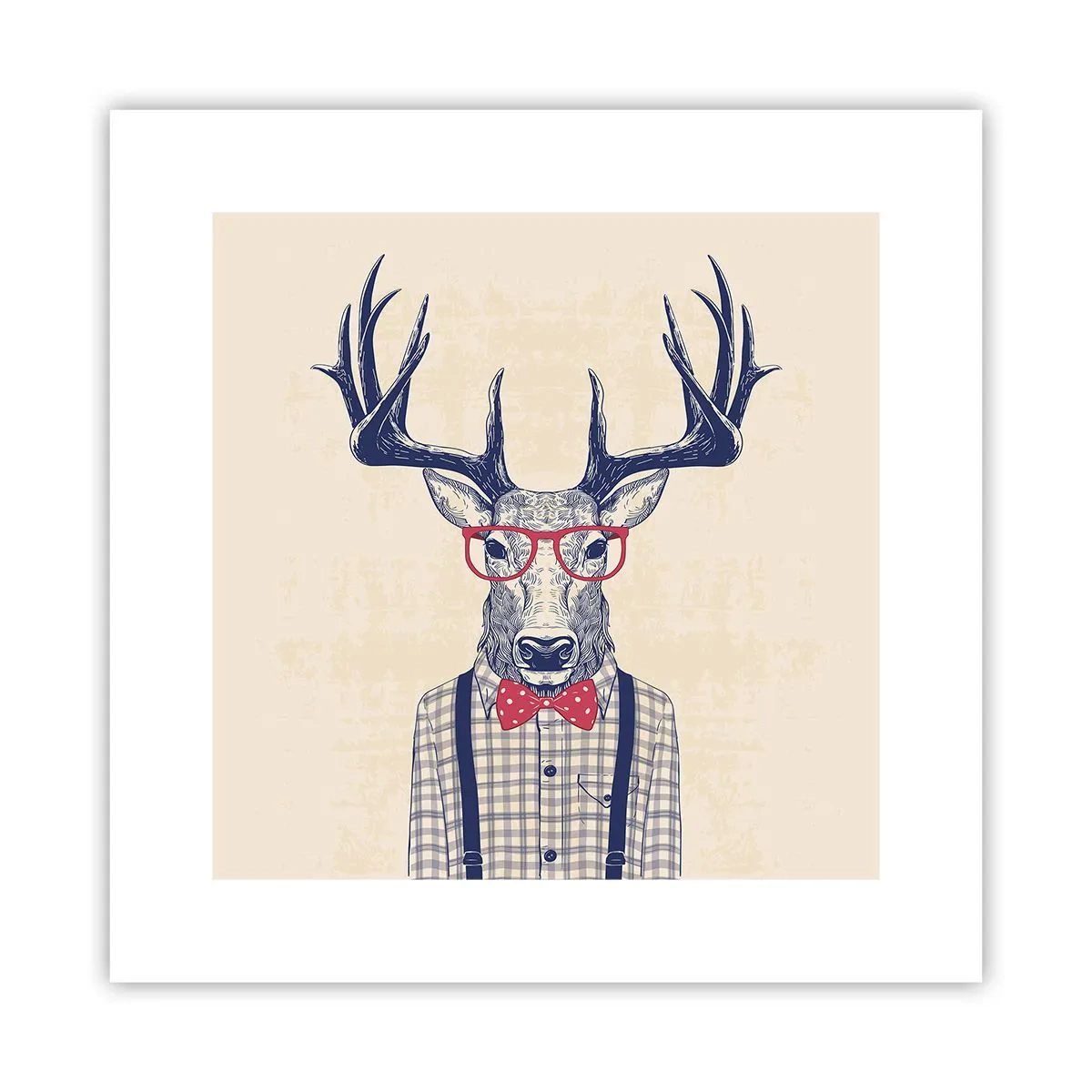 Plakát - Zábavná extravagance - 30x30 cm