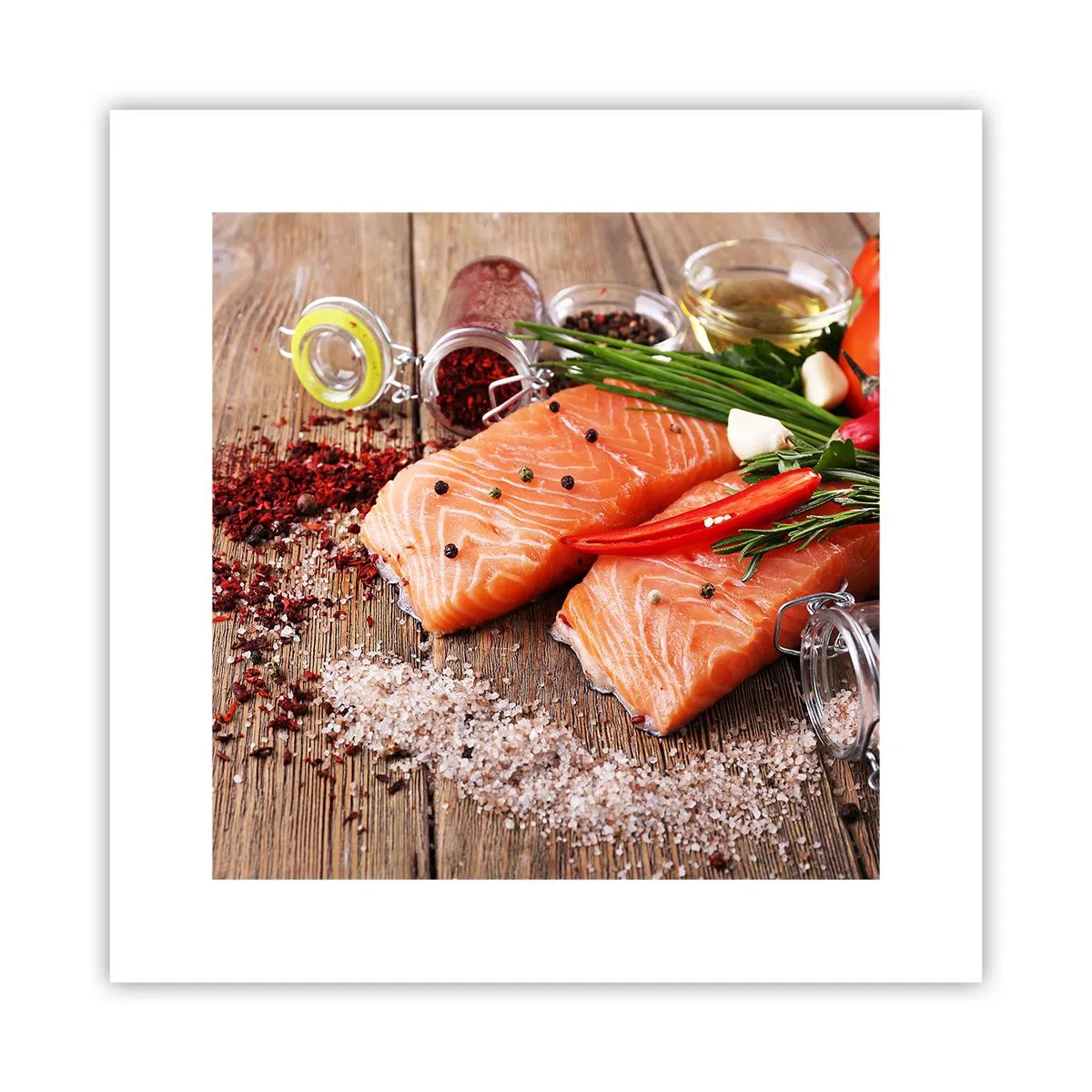 Plakát - Norské dobrodružství v kuchyni - 30x30 cm