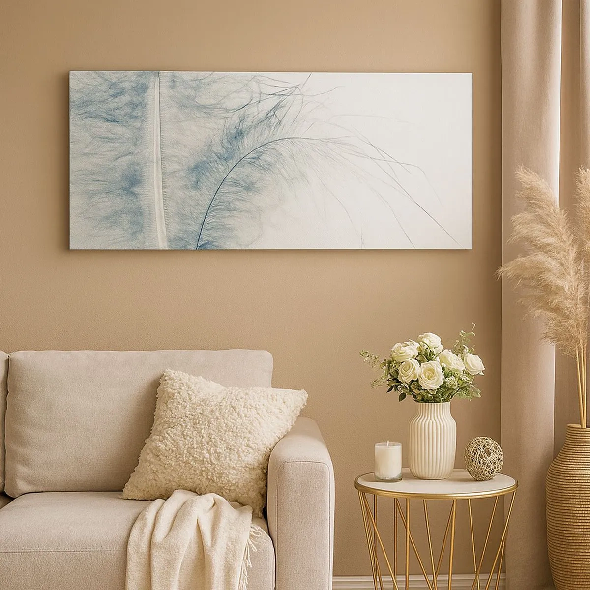 Obraz na plátně - Šepot přírody - 100x40 cm