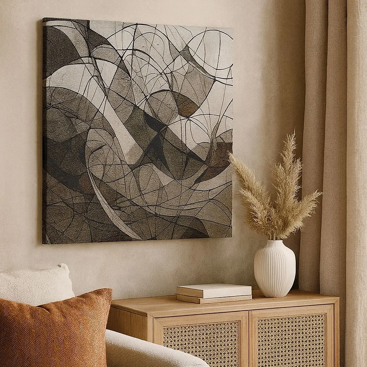 Obraz na plátně - Oběh barev Země - 30x30 cm