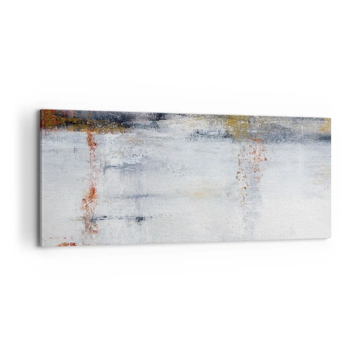 Obraz na plátně - Za závojem vzduchu - 100x40 cm