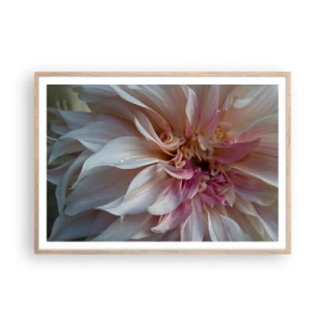 Plakát v rámu světlý dub - Kvetoucí svěžest - 100x70 cm