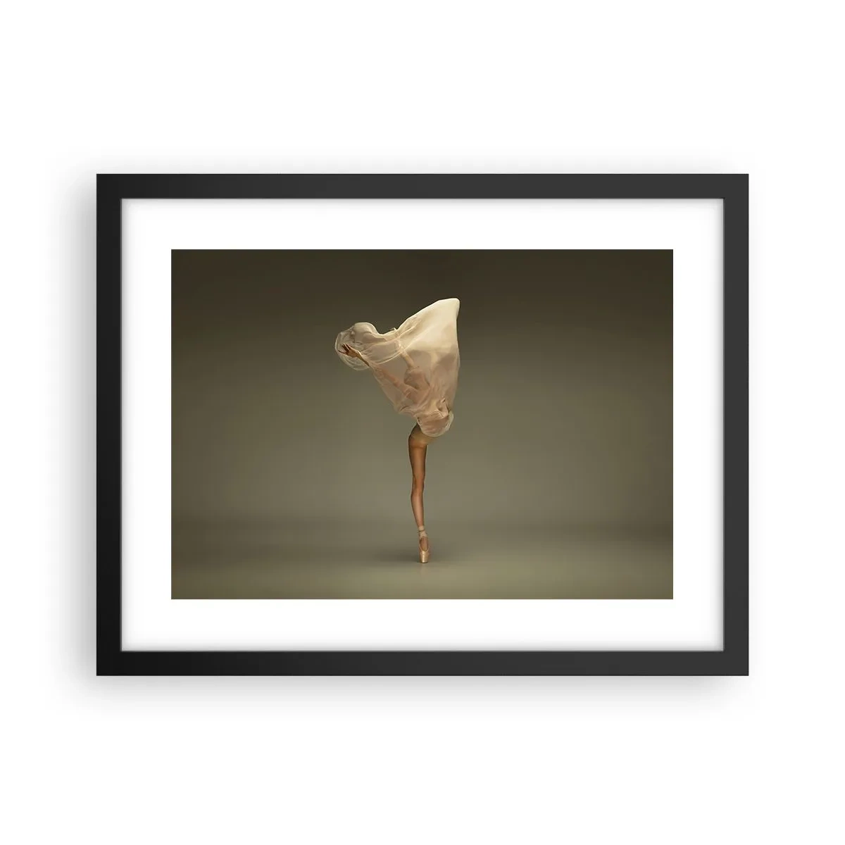 Plakát v černém rámu - Hned poletí - 40x30 cm