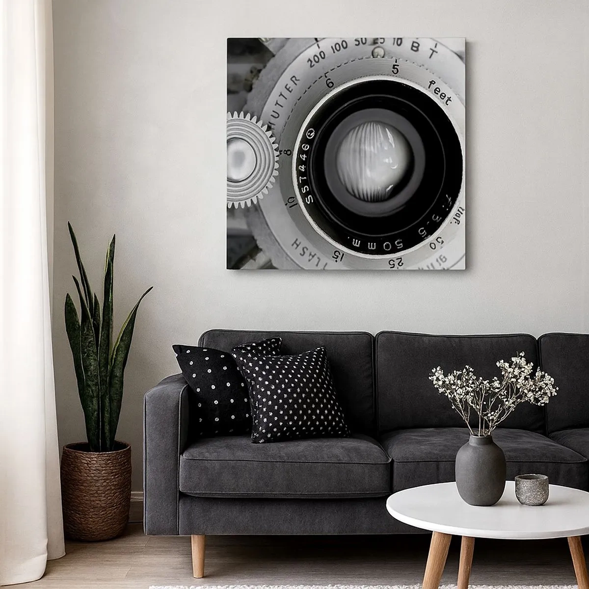 Obraz na plátně - Příběh o Hollywoodu - 30x30 cm