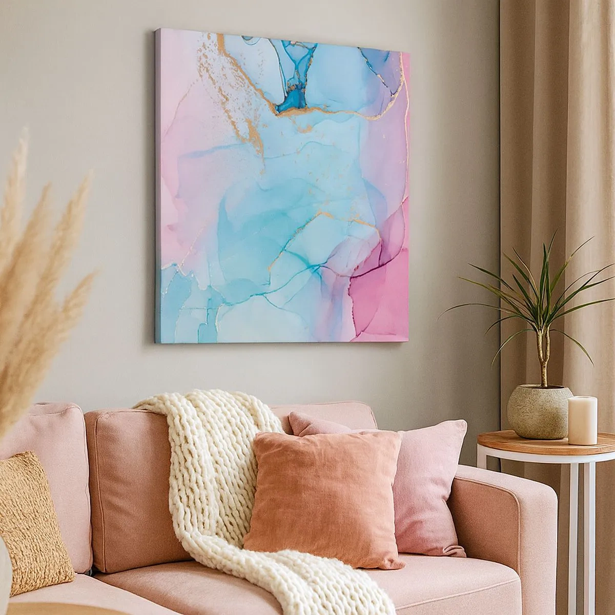 Obraz na plátně - Setkávání a prolínání - 30x30 cm