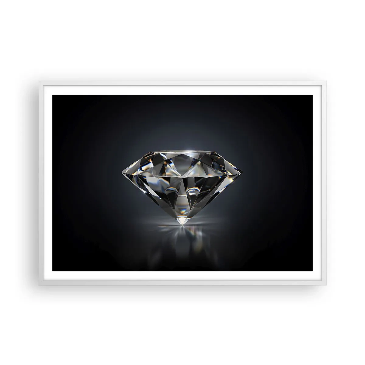 Plakát v bílém rámu - Best girls friend - 100x70 cm