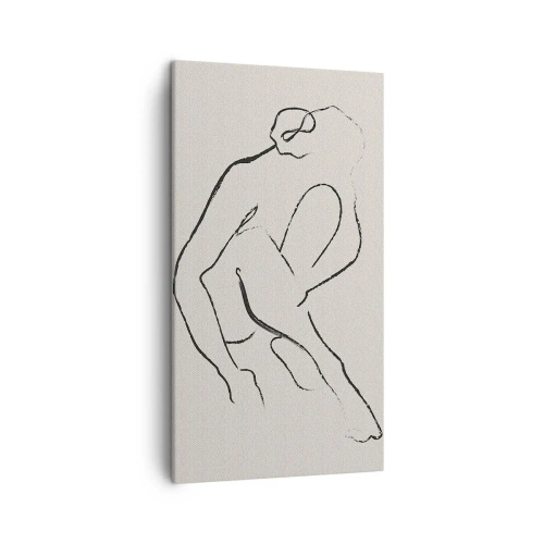 Obraz na plátně - Intimní skica - 45x80 cm
