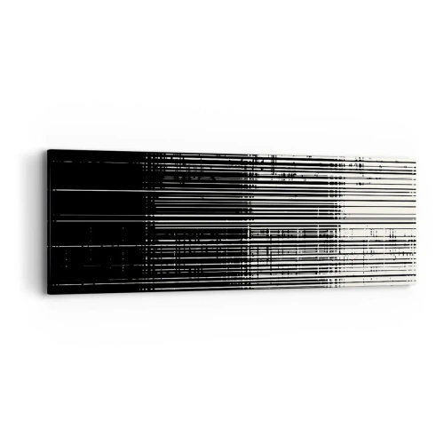Obraz na plátně - Vlny a vibrace - 90x30 cm