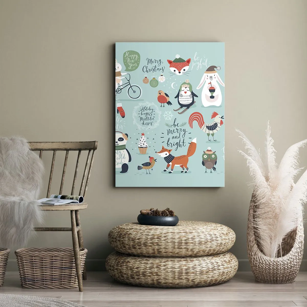 Obraz na plátně - Ať jsou vždy Vánoce! - 50x70 cm