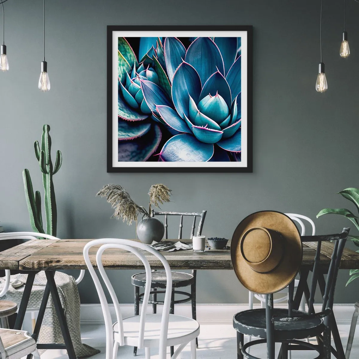 Plakát v černém rámu - Vitální síla - 50x50 cm