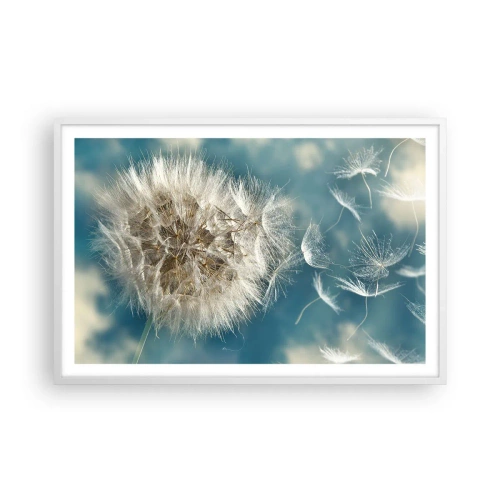Plakát v bílém rámu - Dech anděla - 91x61 cm