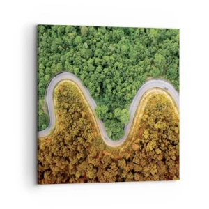 Obraz na plátně - Hranice a průlomy - 70x70 cm