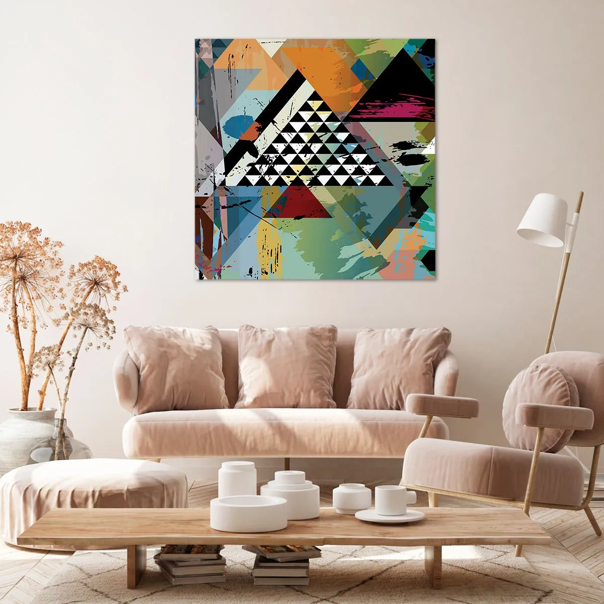 Obraz na plátně - Jak je to snadné - 50x50 cm