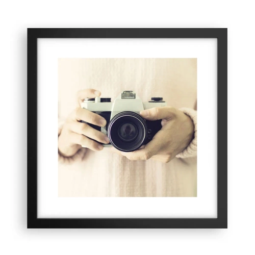 Plakát v černém rámu - Pro více informací… - 30x30 cm