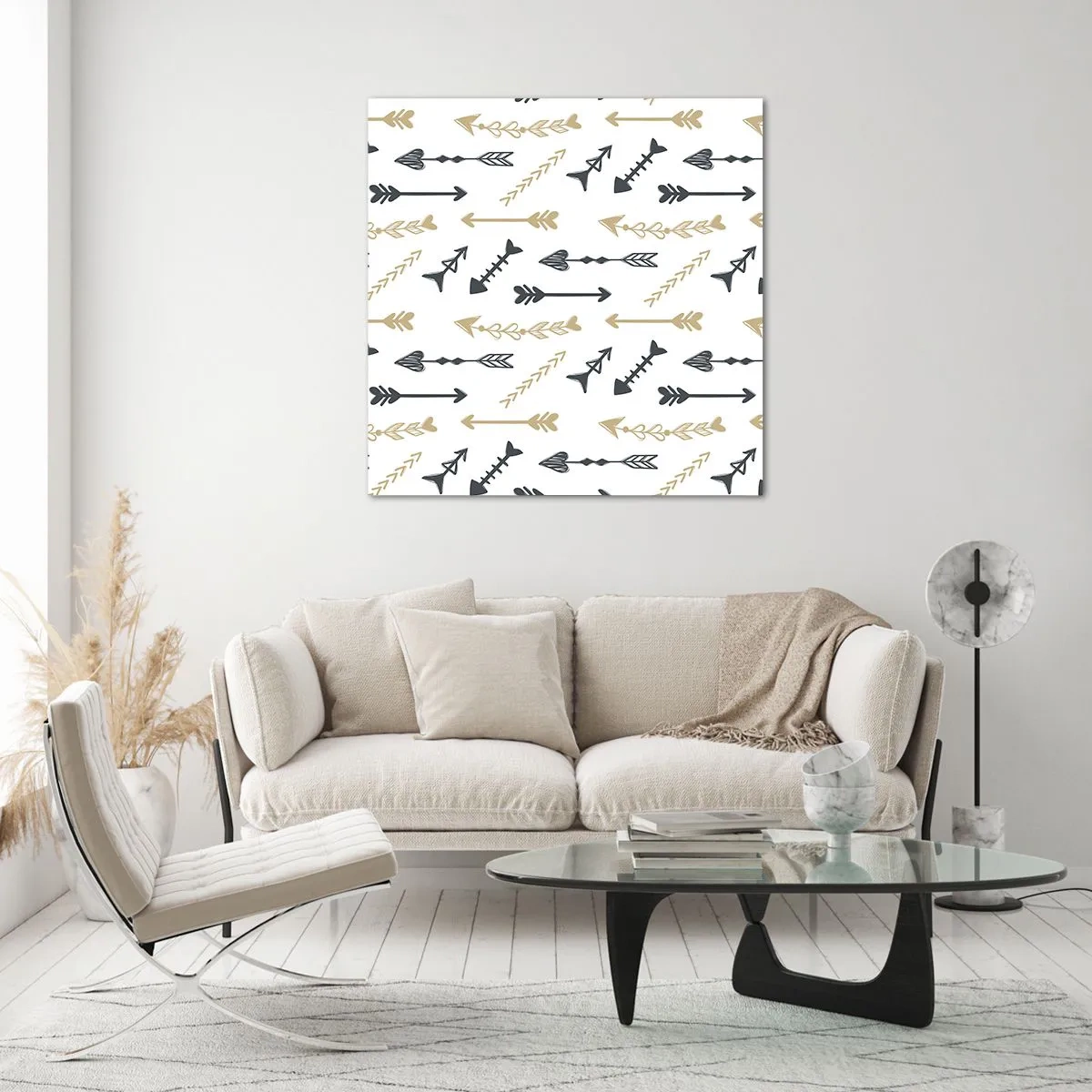 Obraz na skle - Sen lučišníka - 70x70 cm