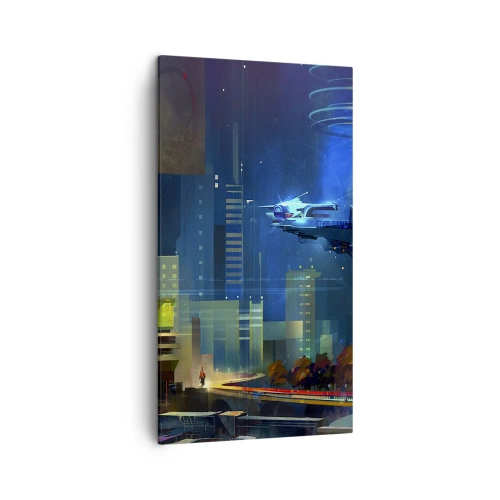 Obraz na plátně - V blízké budoucnosti - 45x80 cm