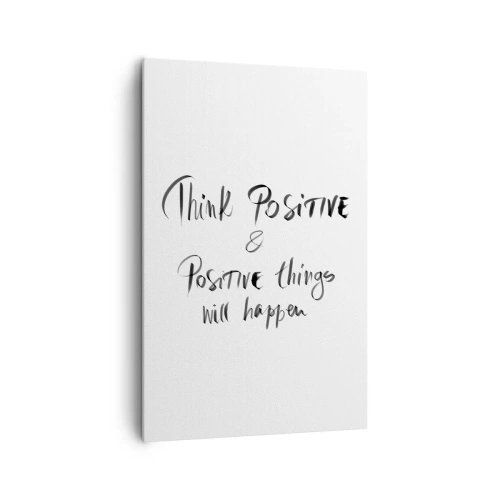 Obraz na plátně - Jak žít? - 80x120 cm