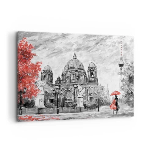 Obraz na plátně - Berlínské setkání - 100x70 cm