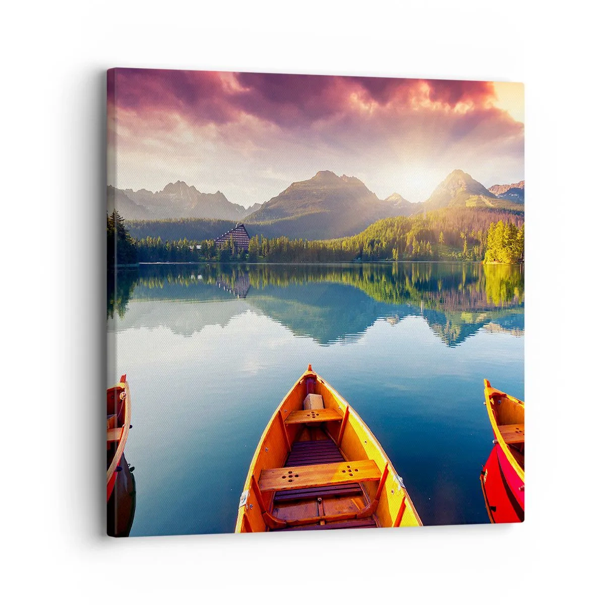 Obraz na plátně - Nic proti přírodě - 30x30 cm