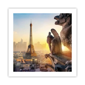 Plakát - Hodně se změnilo… - 50x50 cm