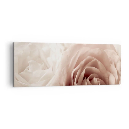 Obraz na plátně - V srdci růže - 140x50 cm