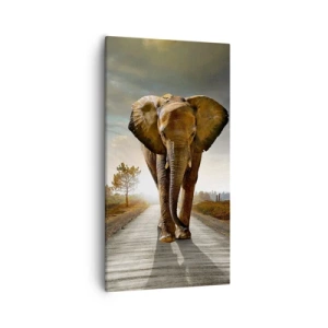 Obraz na plátně - A vůbec ne ve skladu porcelánu - 55x100 cm