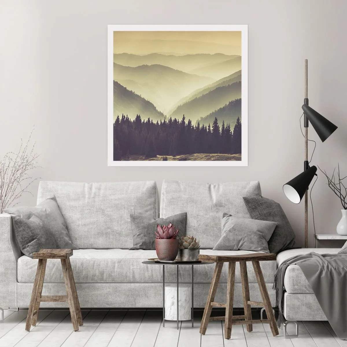 Plakát - Za sedmero horami… - 60x60 cm