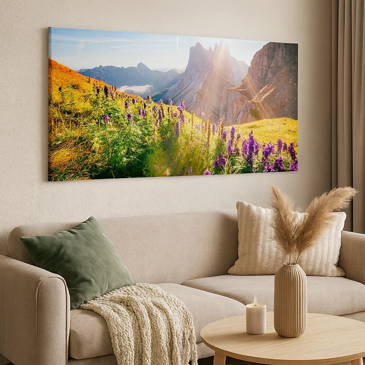 Obraz na plátně - Tajemný život bylin - 30x30 cm